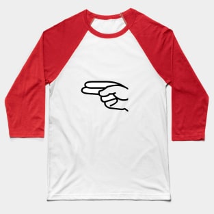 letter asl langue des signes amricaine Baseball T-Shirt